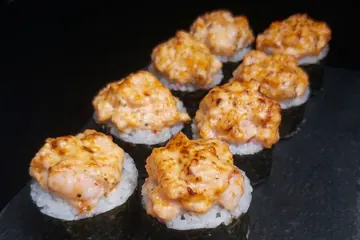 Tiger shrimp BBQ — sushi in Kyiv