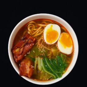 Рамен з беконом смаженим ( 650 г )