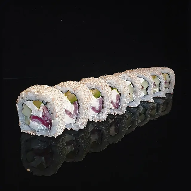 Филадельфия с тунцом в кунжуте 285г/8шт